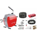 Rothenberger R600 čistička 20-150mm, se sadou spirál a nástrojů