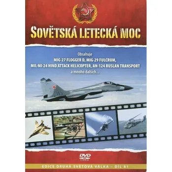DVD film Sovětská letecká moc (DVD) (papírový obal)