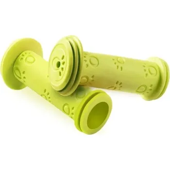 grip Dětské protiskluzové barevné gripy na kolo - Zelená