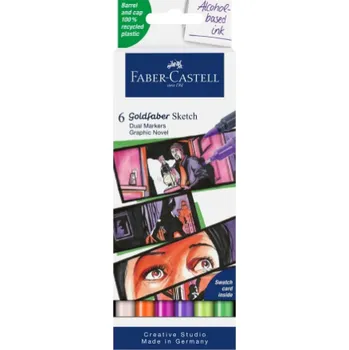 Sada 6ks, "Goldfaber Sketch", Faber-Castell - 164810