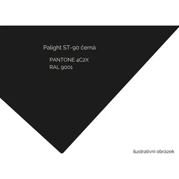 Plexisklo Palram Pěněná PVC deska Palight 10mm černá ST-90 1520 x 2030 mm