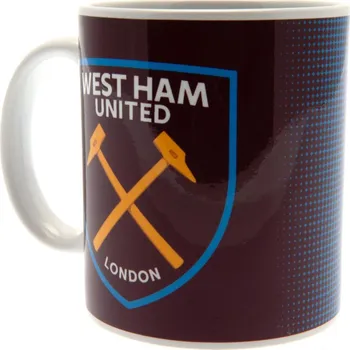 WEST HAM UNITED FC Hrnek West Ham United FC, vínovo-modrý, 300 ml