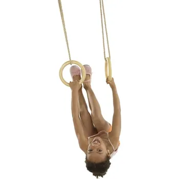 Doplněk pro dětské hřiště KBT Závěsné kruhy dřevěné