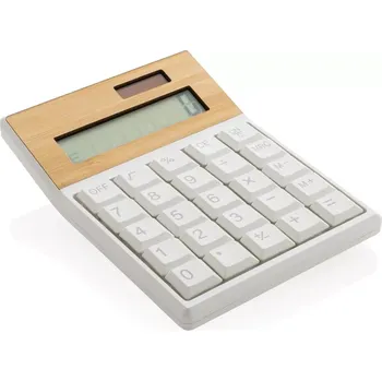 Kancelářská technika Kalkulačka Utah z RCS rec. plastu a bambusu - P279.519