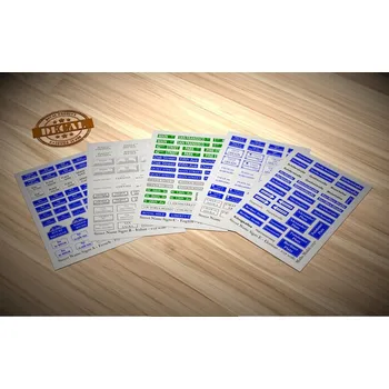 Plastikový model Matho Models 1/35 Street Name Signs - BIG SET