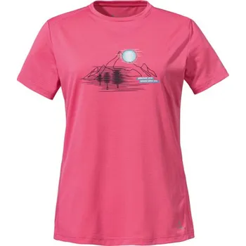 Dámské turistické funkční tričko Schöffel CIRC T SHIRT SULTEN - růžová XL