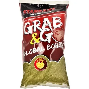 Návnadová surovina Starbaits Method Mix Global Banana Cream 1,8kg