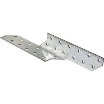 Tesařské kování Spojka krokevová 33x210mm pravý tloušťka: 2,0mm - LK4