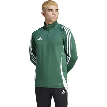 Pánská mikina Mikina Adidas Tiro 24 training TOP zeleno bílá Velikost: 140