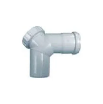 Kouřovod Baxi ECON revizní koleno 87°, 80mm, plast