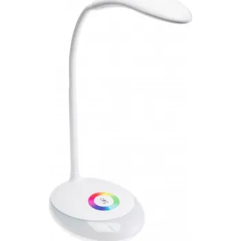Lampička Stolní lampa GALACTIC LED, 3 W, 120 lm, 5 V DC, 4000 K, RGB ovladač, USB nabíjení, bílá