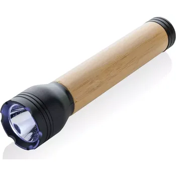 Svítilna USB svítilna Lucid 5W z RCS recykl. plastu a bambusu - P513.791