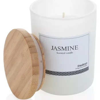 Svíčka Vonná svíčka s bambusovým víčkem Ukiyo - P262.943