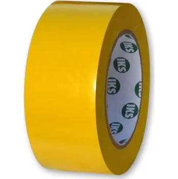 Výstražná páska Žlutá PVC PÁSKA PROFI podlahová označovací 50 mm × 33 m extrem