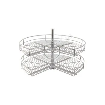 Nábytkové kování Otočný kôš 3/4-Fi750, NOVA,strieborný lak /Rejs