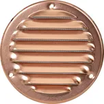 Ventishop KVMRm 100 kulatá kovová mřížka se síťkou proti hmyzu, měděná