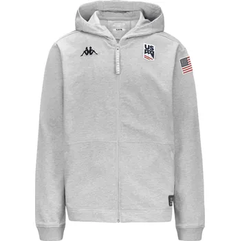 Pánské oblečení Kappa ARUFEODA US mikina šedá 3XL