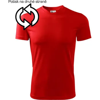 Chlapecké tričko Family Team-táta, máma, dítě - Dětské triko sportovní (dresovina) - 134 cm/8 let ( Červená )