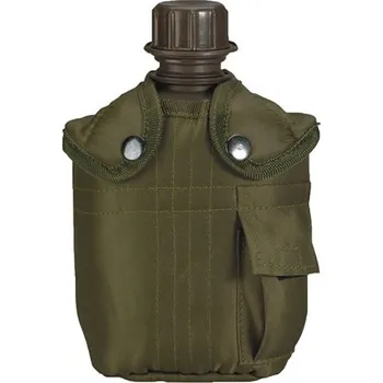 Outdoorové vybavení ROTHCO Láhev polní US s obalem s kapsičkou ZELENÁ