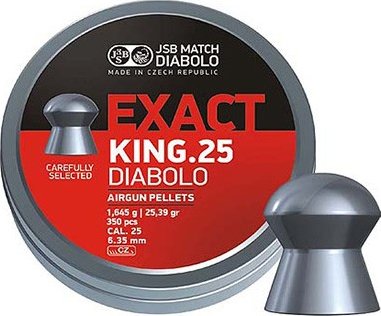 Diabolky JSB EXACT KING 6,35 mm 350 ks