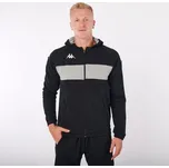 KAPPA4SOCCER DACCIOZI mikina černá/šedá XL