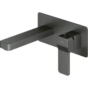 Vodovodní baterie Omnires Slide umyvadlová baterie pod omítku grafitová SL7715GR