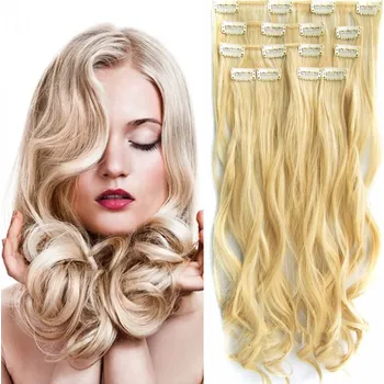 Příčesek Clip in sada STANDARD vlnitá - odstín M22/613