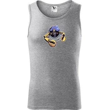 Znamení komiks rak - Tílko pánské Core - 2XL ( Tmavě šedý melír )