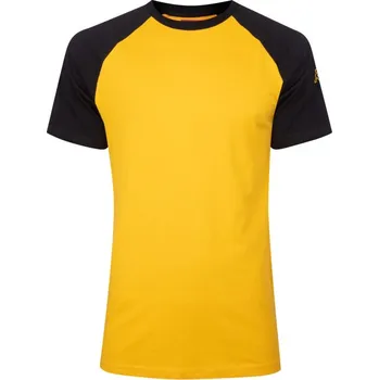 Pánské oblečení Kappa LOGO CAFY triko žlutá 3XL