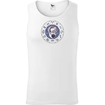 Souhvězdí vodnář barevné - Tílko pánské Core - L ( Bílá )
