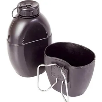 Láhev Armda Britsk Láhev polní 58 PATTERN britská plastová s pítkem ČERNÁ