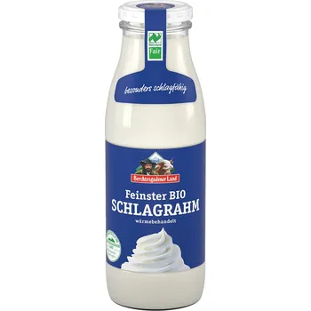 Bio smetana ke šlehání 32 % tuku SKLO BGL 500 g