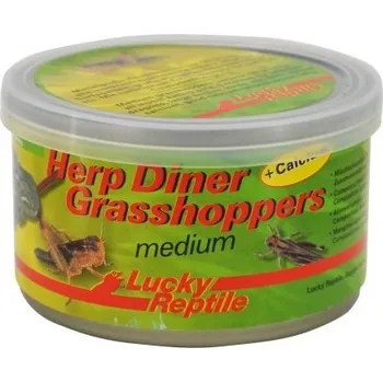 Krmivo pro terarijní zvíře Lucky Reptile Herp Diner - sarančata 35g cca 50 středních