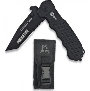 kapesní nůž K25 Nůž K25 19099 PREDATOR zavírací ČERNÝ