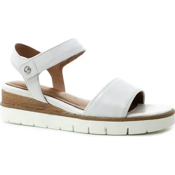 Dámské sandále TAMARIS 28203-42 white leather, dámské sandály vel.40