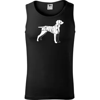 Pánské termoprádlo Výmarský ohař - Tílko pánské Core - S ( Černá )