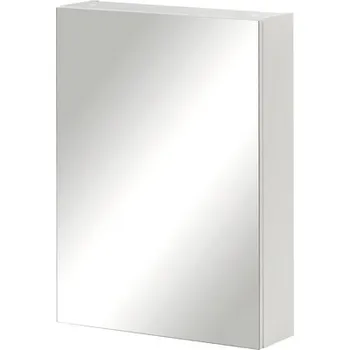 Koupelnový nábytek Zrcadlová skříňka bez osvětlení Möbelpartner Basic 50 x 15,8 x 70 cm bílá vysoce lesklá