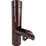 Covernit Lakovaný chrlič pro sběr dešťové vody 80 mm RAL 8017 hnědá