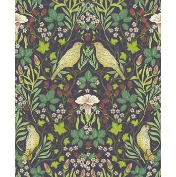 Tapeta Vliesová tapeta FLORAL modrá sivá 10,05x0,53m Heritage