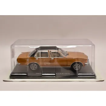 Plastikový model Opel Commodore B GS/E 1972 met.hnědá-černá střecha 1:24 Champion - Hachette