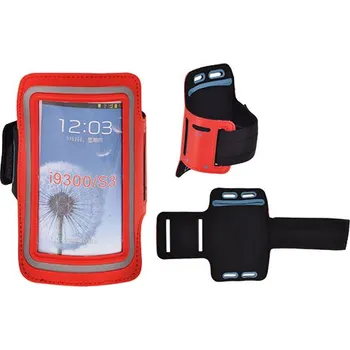 Pouzdro na mobilní telefon Pouzdro na ruku SmartPhone 5"-5,8" Červené