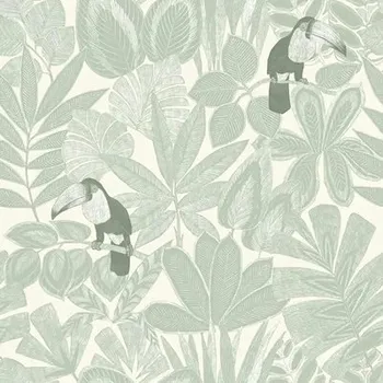 Tapeta Vliesová tapeta Green&Co RIO zelená 0,53x10,05 m