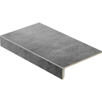 Dlažba Ströher Aera 1745 crio, okapnice, šedá, matná, 29,4 x 17,5 x 5,2 x 1 cm