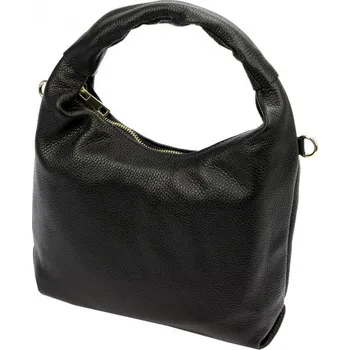 Kožená kabelka Luka 24-035 DOLLARO - černá