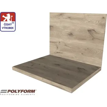 Kuchyňská pracovní deska DUB NATURE 28x600x4100 mm