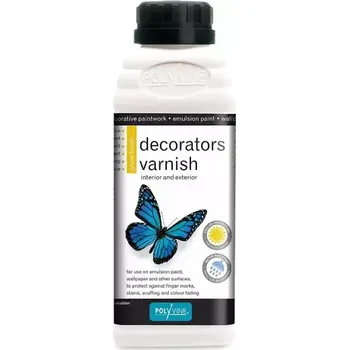 Lak na dřevo Decorators Varnish - lak pro dekoratéry - interiér a exteriér 500 ml Lesklý