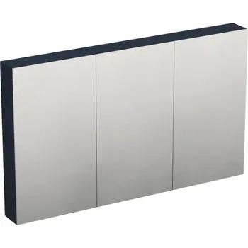 Koupelnový nábytek Zrcadlová skříňka bez osvětlení Jungborn TRENTA 120 x 14,4 x 72 cm holubí modř