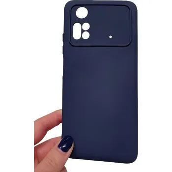 Pouzdro na mobilní telefon Back Case MATT Poco M4 Pro 4G Modré