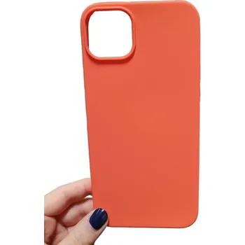Pouzdro Vennus case Silicone Lite iPhone 14 Plus Broskvové