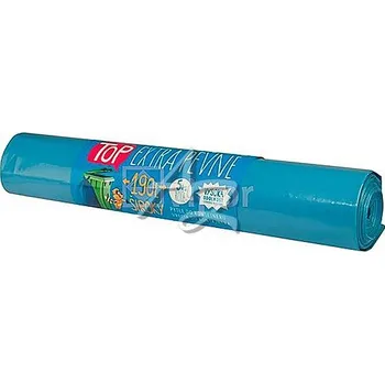 Pytle na odpadky pytle do koše LDPE 190l/5ks, 80µ role modré